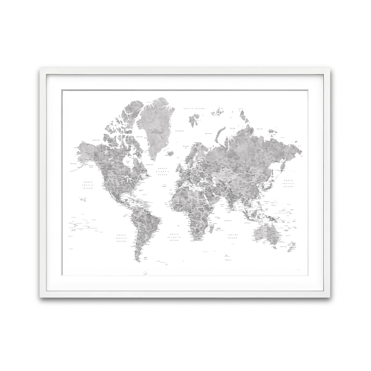 Framed Print 4x3 White