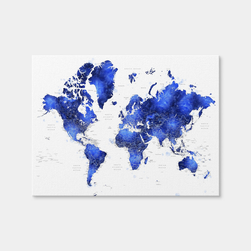 AUTO-MOCKUP WHITE | World Map 31 | 1 Piece | Gallery Wrap | group=4x3