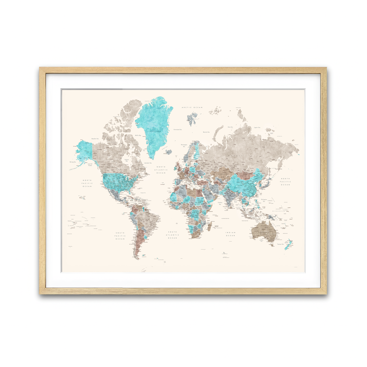 Framed Print 4x3 Natural