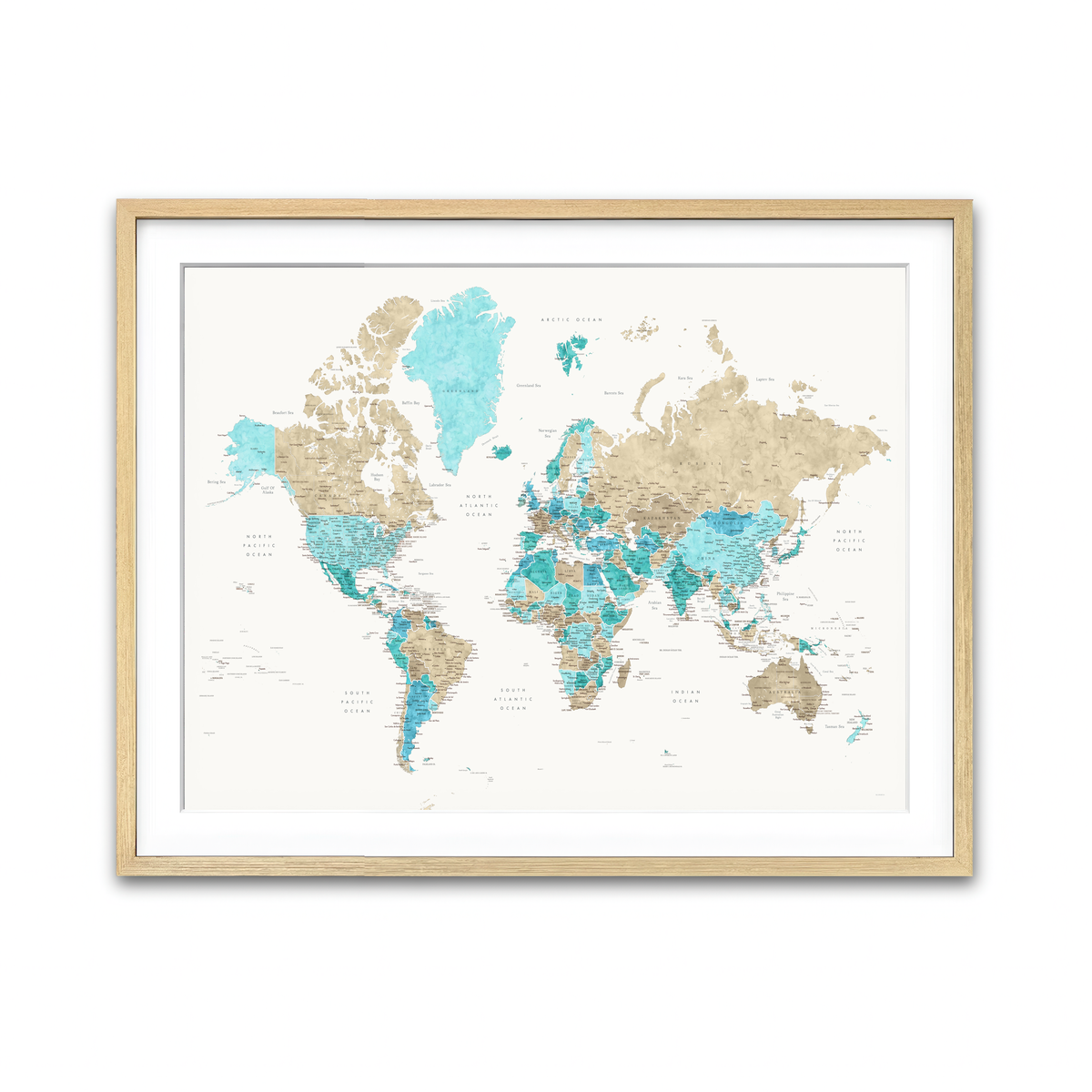 Framed Print 4x3 Natural