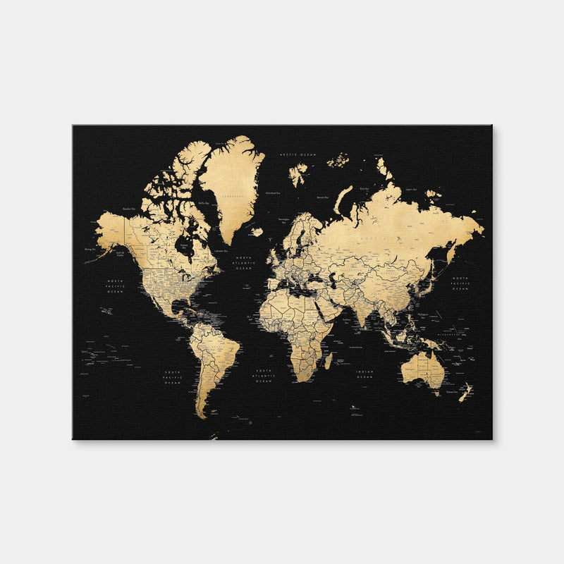 AUTO-MOCKUP WHITE | World Map 34 | 1 Piece | Gallery Wrap | group=4x3