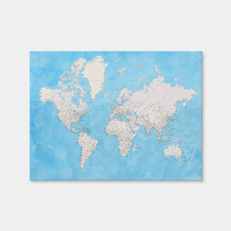 AUTO-MOCKUP WHITE | World Map 35 | 1 Piece | Gallery Wrap | group=4x3