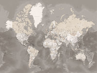 World Map 49 Wall Art