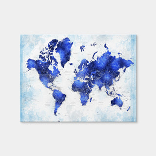 AUTO-MOCKUP WHITE | World Map 53 | 1 Piece | Gallery Wrap | group=4x3