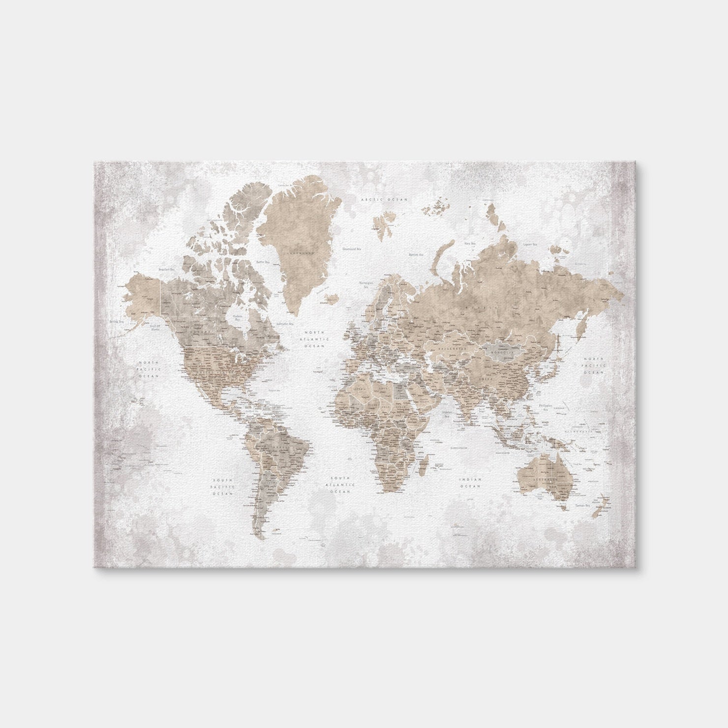 AUTO-MOCKUP WHITE | World Map 54 | 1 Piece | Gallery Wrap | group=4x3