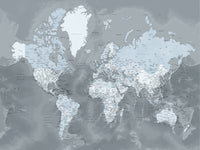 World Map 56 Wall Art