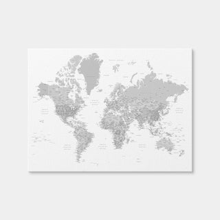 AUTO-MOCKUP WHITE | World Map 9 | 1 Piece | Gallery Wrap Canvas | group=4x3