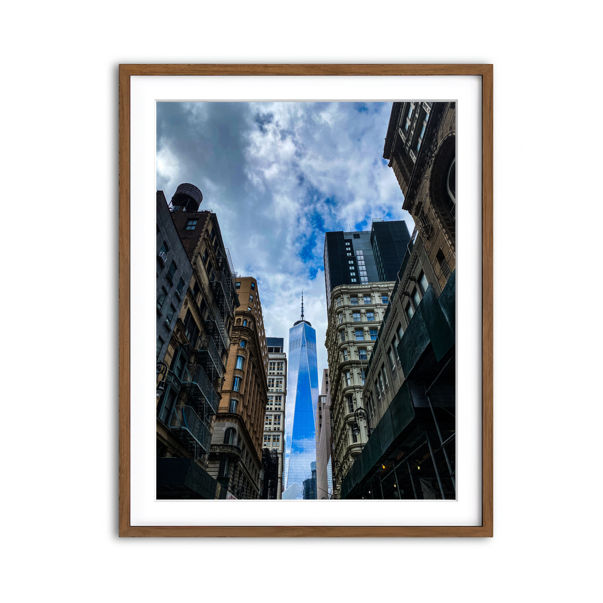 Framed Print 3x4 Walnut