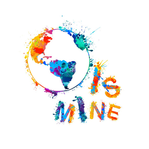 World is Mine Wall Art