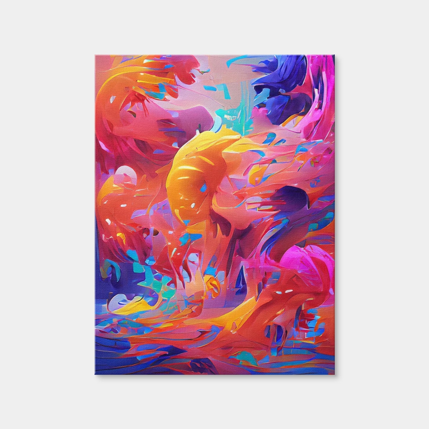 AUTO-MOCKUP WHITE | World of Color | 1 Piece | Gallery Wrap | group=3x4
