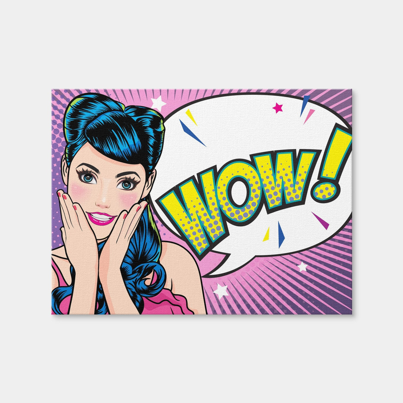 AUTO-MOCKUP WHITE | Wow | 1 Piece | Gallery Wrap | group=4x3