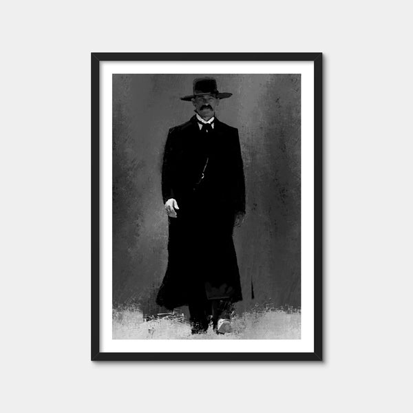 Wyatt Earp Wall Art — Framed Print Format preview