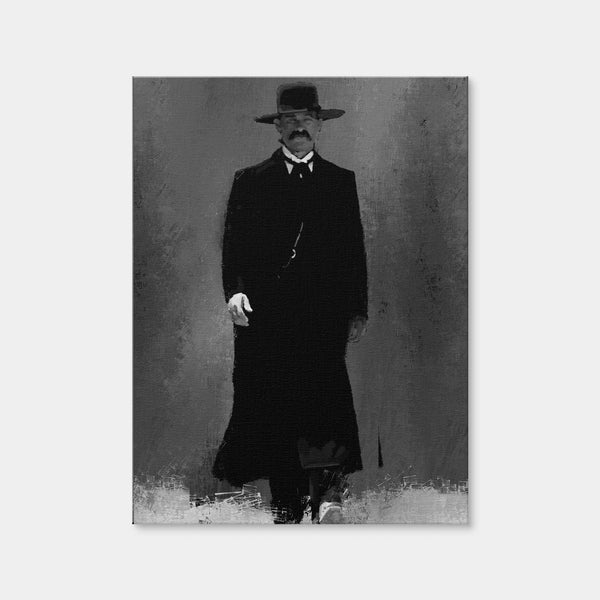 Wyatt Earp Wall Art — Canvas Wrap Format preview