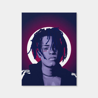 AUTO-MOCKUP WHITE | XXXTentacion Blue | 1 Piece | Gallery Wrap | group=3x4