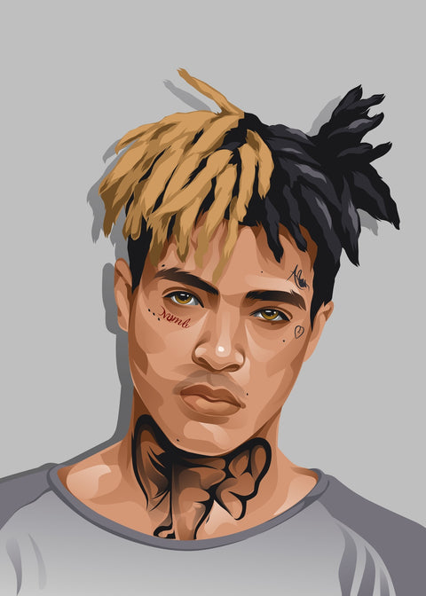 XXXTentacion Elephant Wall Art