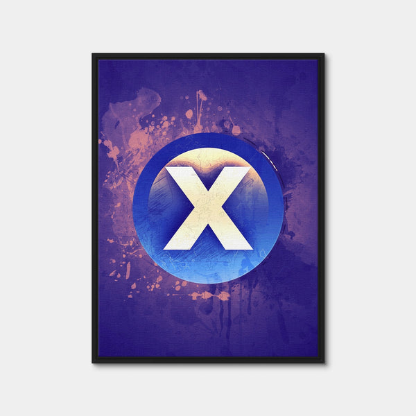 Xbox X Wall Art — Framed Canvas Format preview