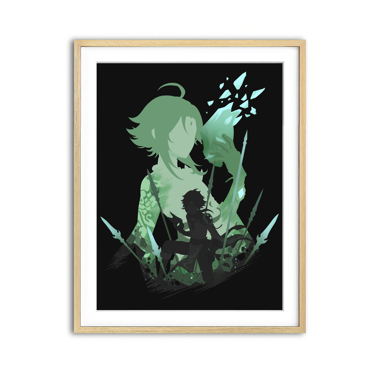 Framed Print 3x4 Natural