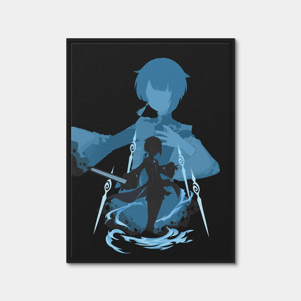 Xingqiu Wall Art — Framed Canvas Format preview