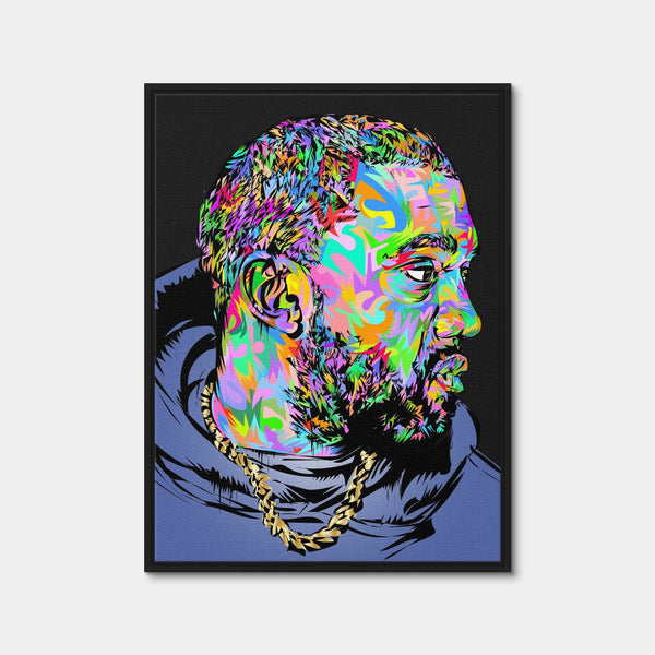 YE Wall Art — Framed Canvas Format preview