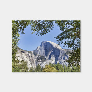 AUTO-MOCKUP WHITE | YOSEMITE VALLEY Half Dome | 1 Piece | Gallery Wrap | group=4x3