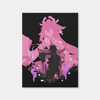 AUTO-MOCKUP WHITE | Yae Miko | 1 Piece | Gallery Wrap | group=3x4