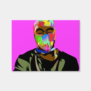 AUTO-MOCKUP WHITE | Yay Mask | 1 Piece | Gallery Wrap Canvas | group=4x3