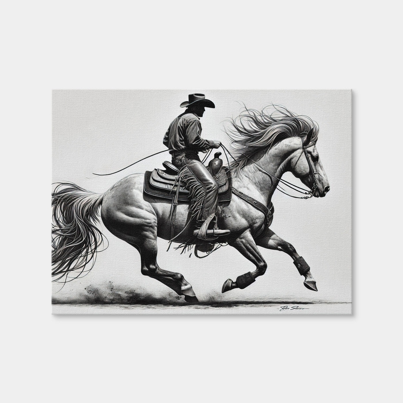 AUTO-MOCKUP WHITE | Yee Haw | 1 Piece | Gallery Wrap | group=4x3
