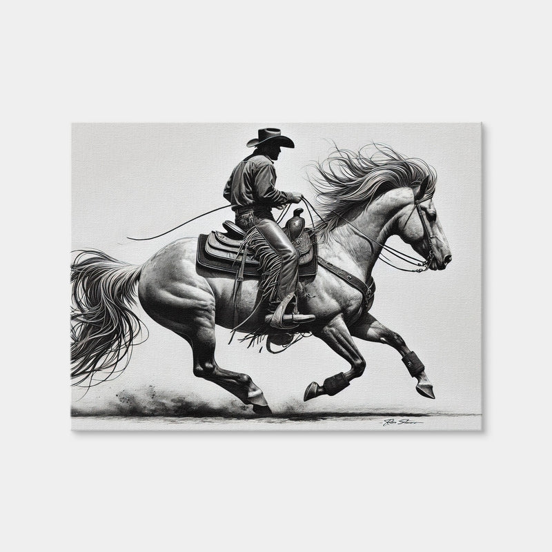 AUTO-MOCKUP WHITE | Yee Haw | 1 Piece | Gallery Wrap | group=4x3