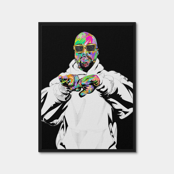 Yeezy Sunday Wall Art — Framed Canvas Format preview