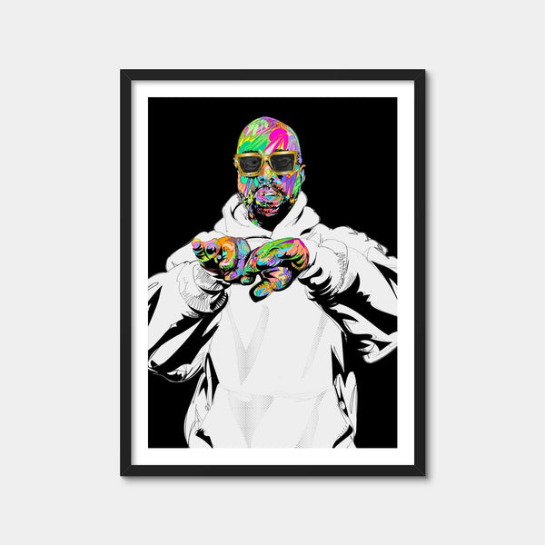 Yeezy Sunday Wall Art — Framed Print Format preview