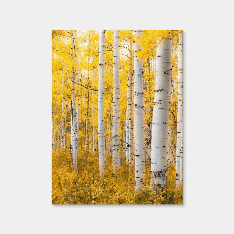 AUTO-MOCKUP WHITE | Yellow Forest | 1 Piece | Gallery Wrap | group=3x4