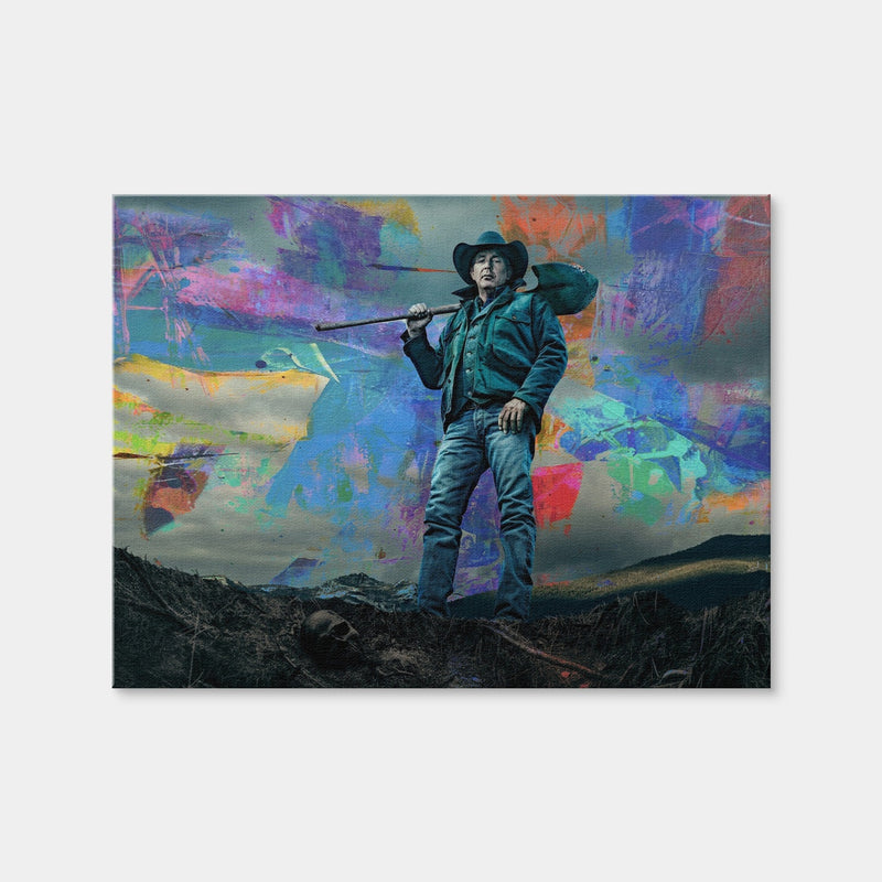 AUTO-MOCKUP WHITE | Yellowstone - John Dutton | 1 Piece | Gallery Wrap | group=4x3