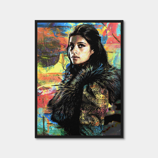 Yennefer Wall Art — Framed Canvas Format preview