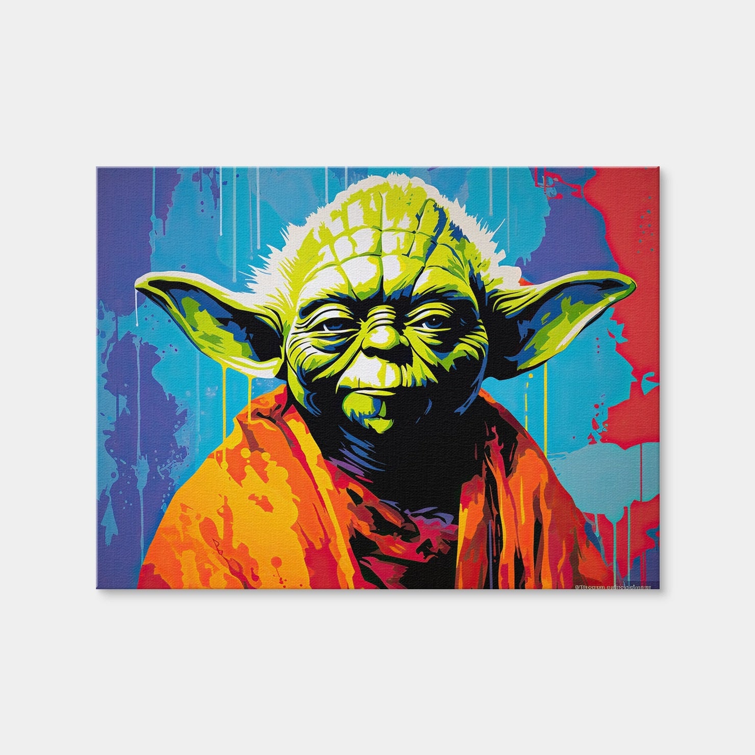 AUTO-MOCKUP WHITE | Yoda | 1 Piece | Gallery Wrap Canvas | group=4x3