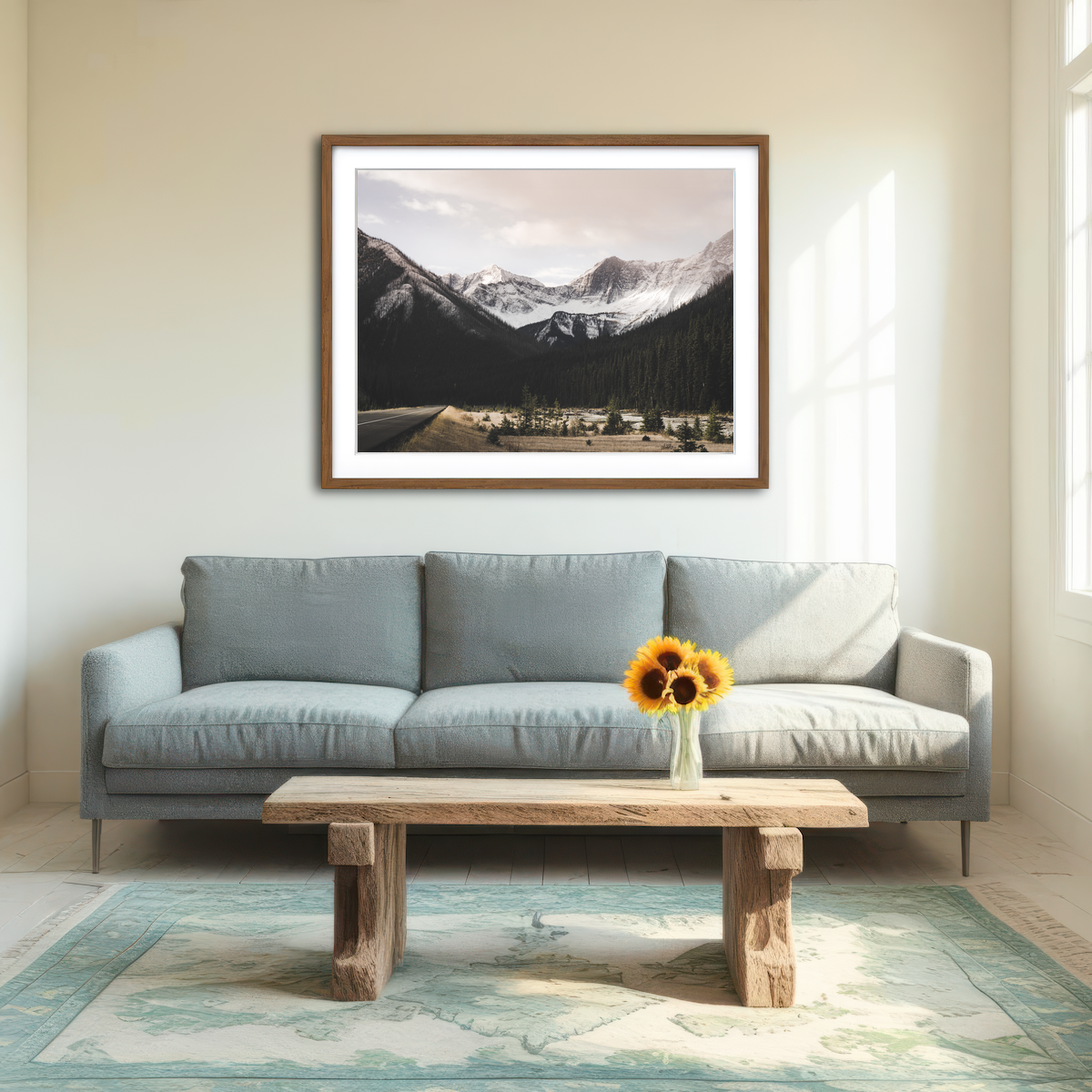 AUTO-MOCKUP ROOM | Yoho National Park Wall Art