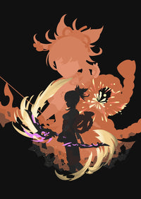 Yoimiya Wall Art