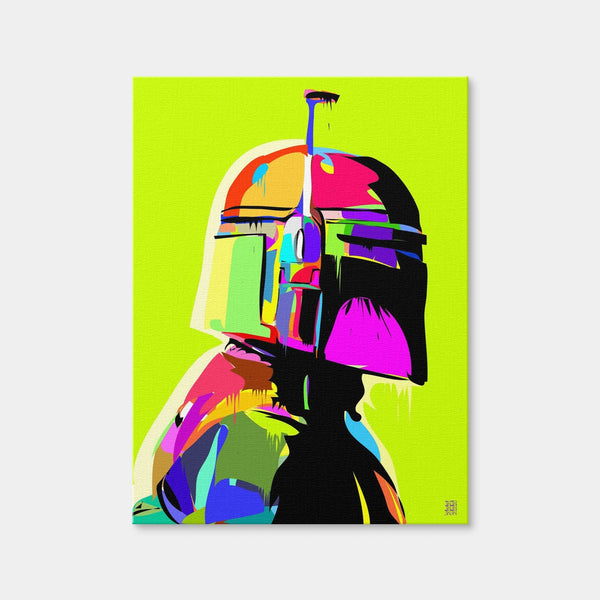Young Boba Wall Art — Canvas Wrap Format preview