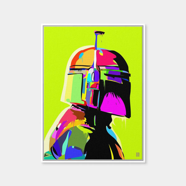 Young Boba Wall Art — Framed Canvas Format preview