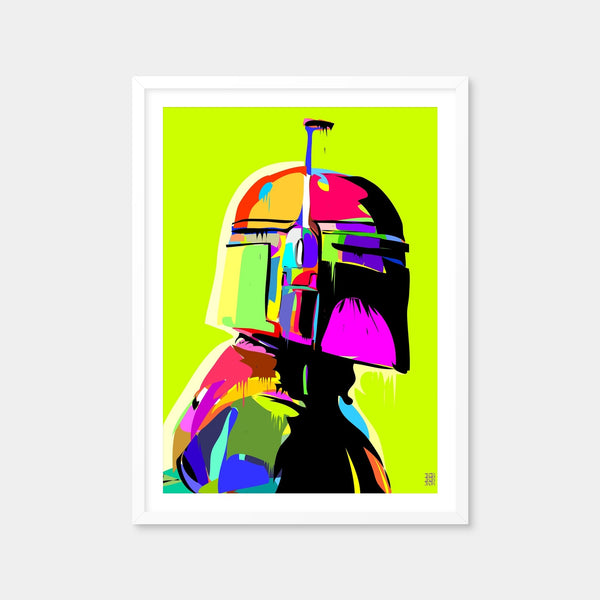 Young Boba Wall Art — Framed Print Format preview