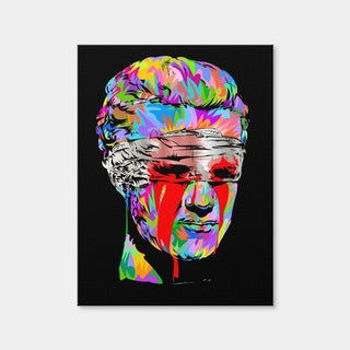 AUTO-MOCKUP WHITE | Young Thug Culture Blood Eyes | 1 Piece | Gallery Wrap | group=3x4