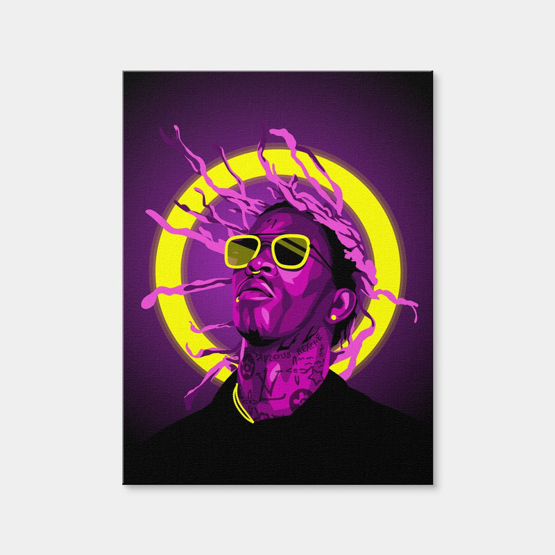AUTO-MOCKUP WHITE | Young Thug | 1 Piece | Gallery Wrap | group=3x4