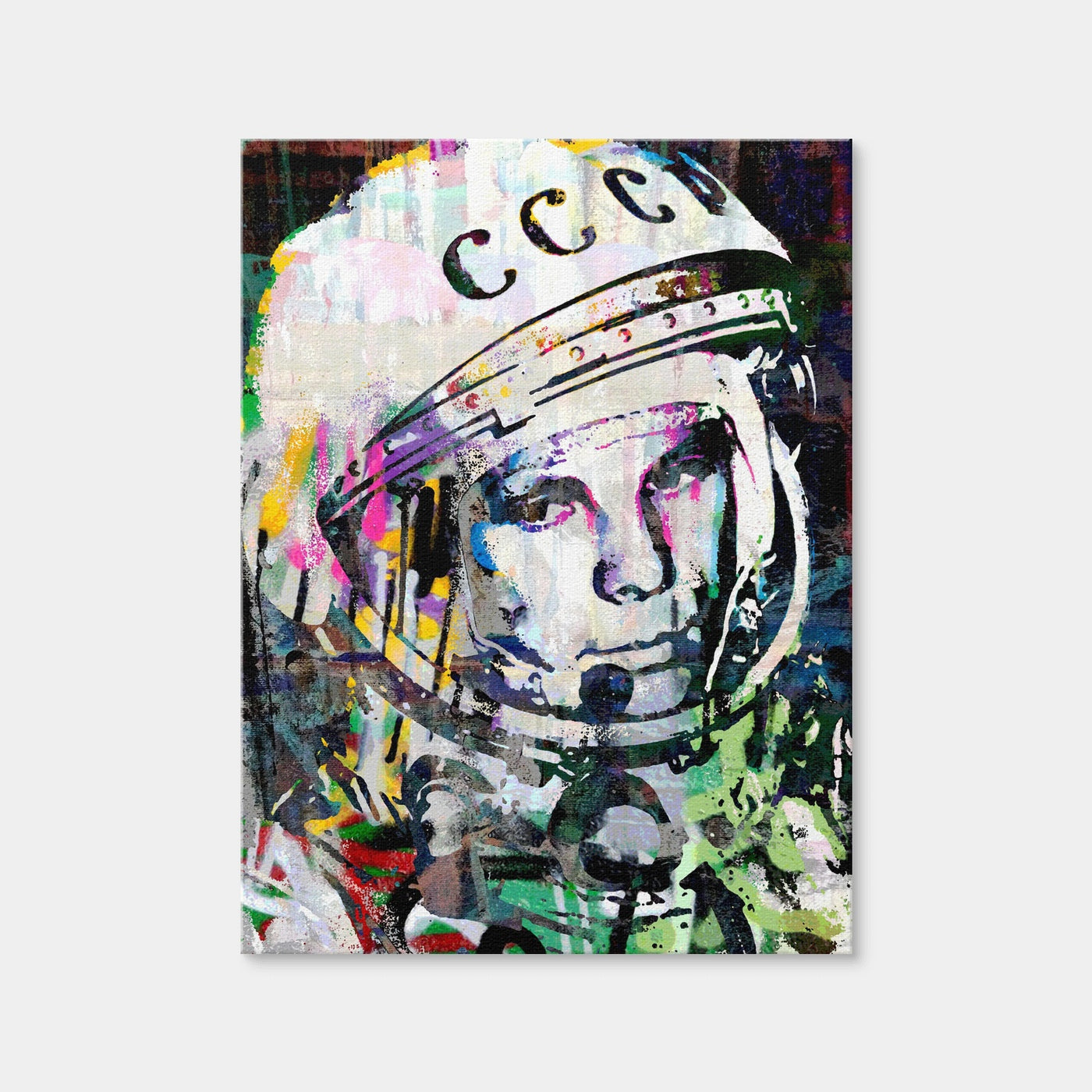 AUTO-MOCKUP WHITE | Yuri Gagarin | 1 Piece | Gallery Wrap Canvas | group=3x4