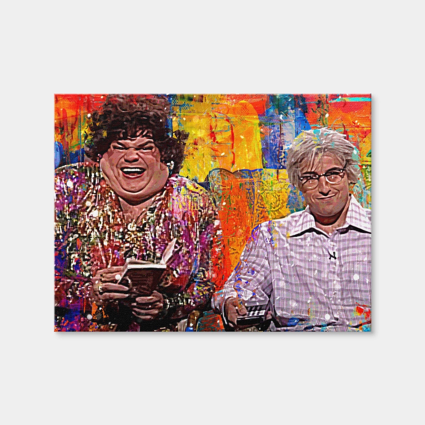 AUTO-MOCKUP WHITE | Zagat's with Hank & Beverly Gelfand | 1 Piece | Gallery Wrap | group=4x3