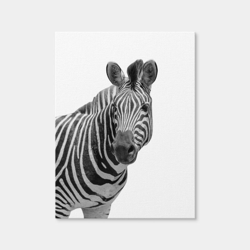 AUTO-MOCKUP WHITE | Zebra Grayscale | 1 Piece | Gallery Wrap | group=3x4