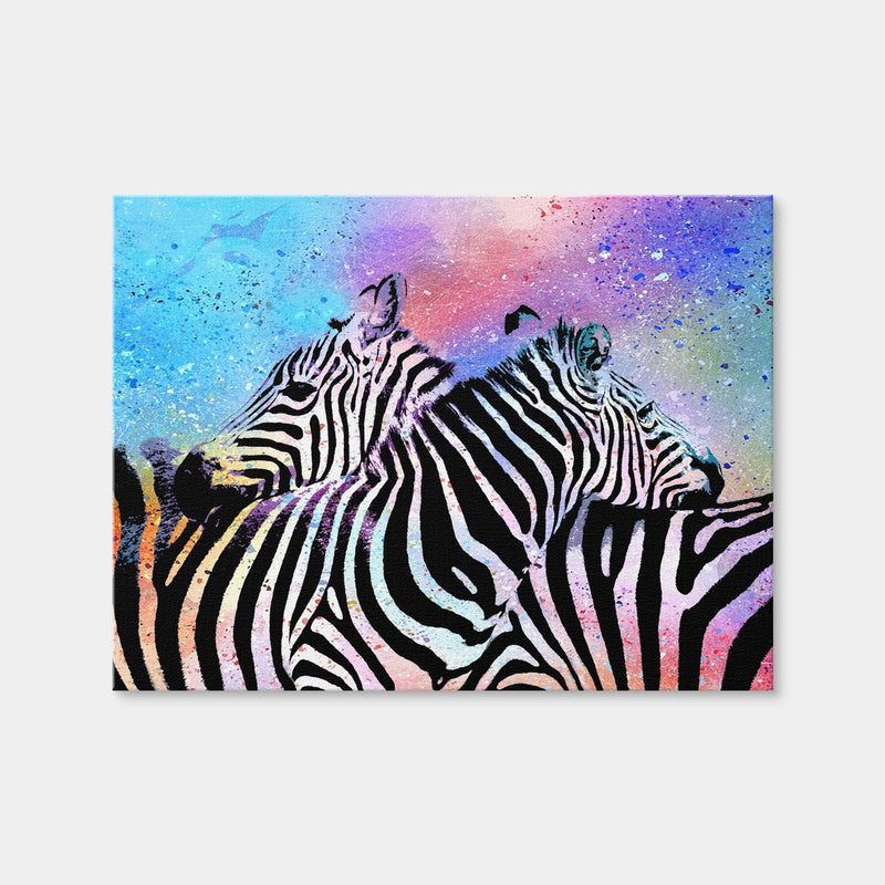 AUTO-MOCKUP WHITE | Zebras | 1 Piece | Gallery Wrap Canvas | group=4x3