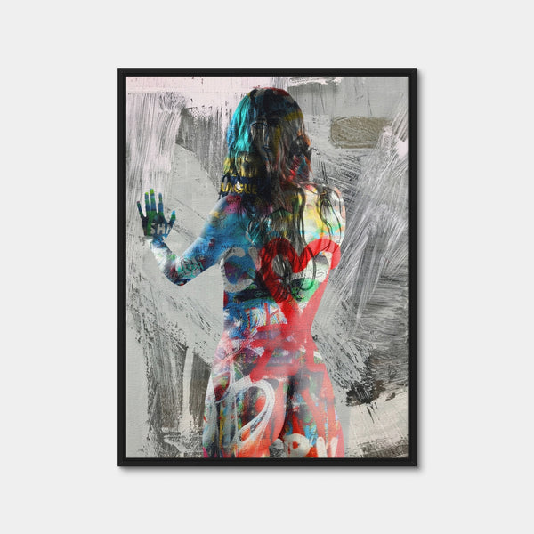 Zed Wall Art — Framed Canvas Format preview