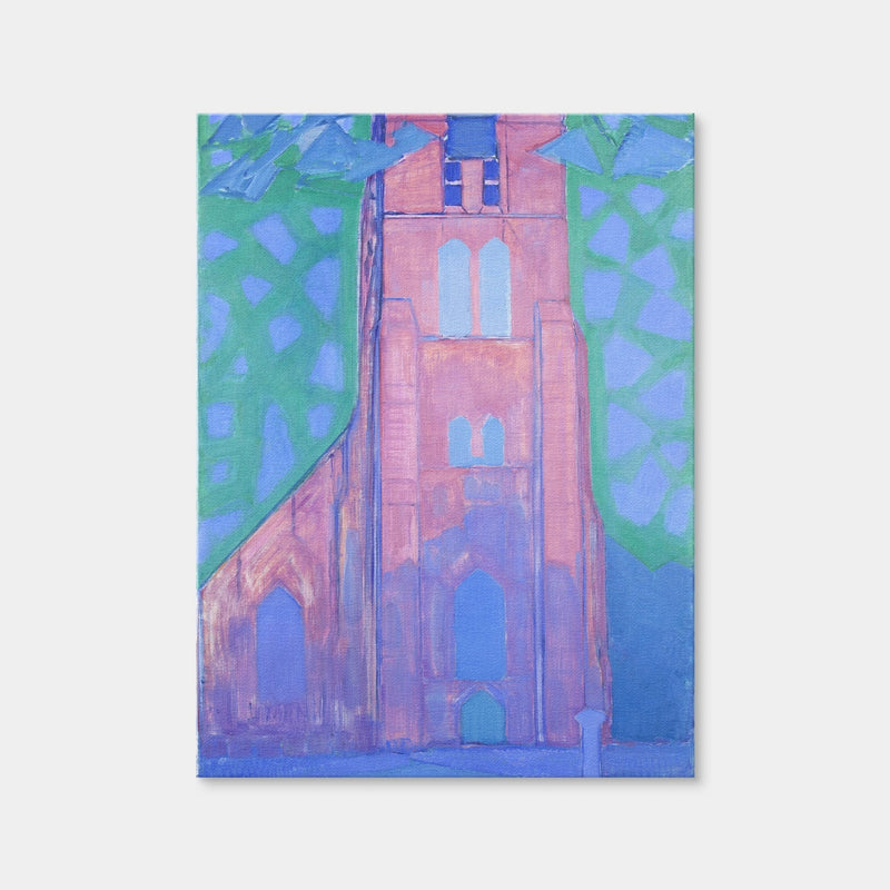 AUTO-MOCKUP WHITE | Zeeuwsche Kerktoren | 1 Piece | Gallery Wrap Canvas | group=3x4