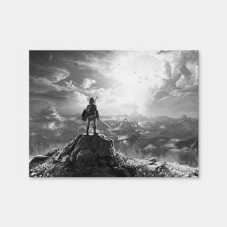 AUTO-MOCKUP WHITE | Zelda Grayscale | 1 Piece | Gallery Wrap Canvas | group=4x3
