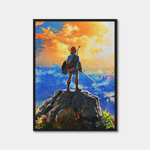 Zelda Painting Wall Art — Framed Canvas Format preview