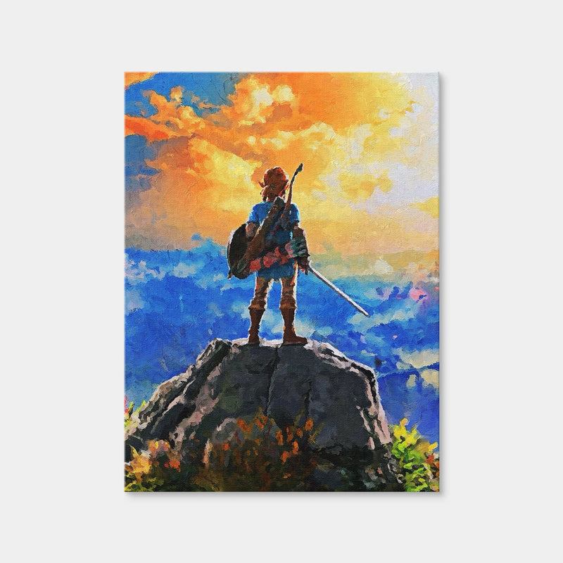 AUTO-MOCKUP WHITE | Zelda Painting | 1 Piece | Gallery Wrap | group=3x4